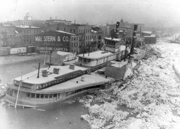 boat in ice