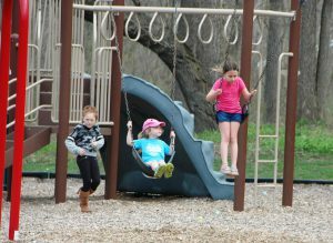 kids on playground